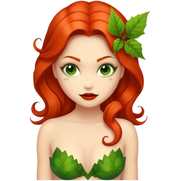 naked poison ivy emoji