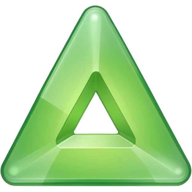 All solid Light green small triangle play button  emoji