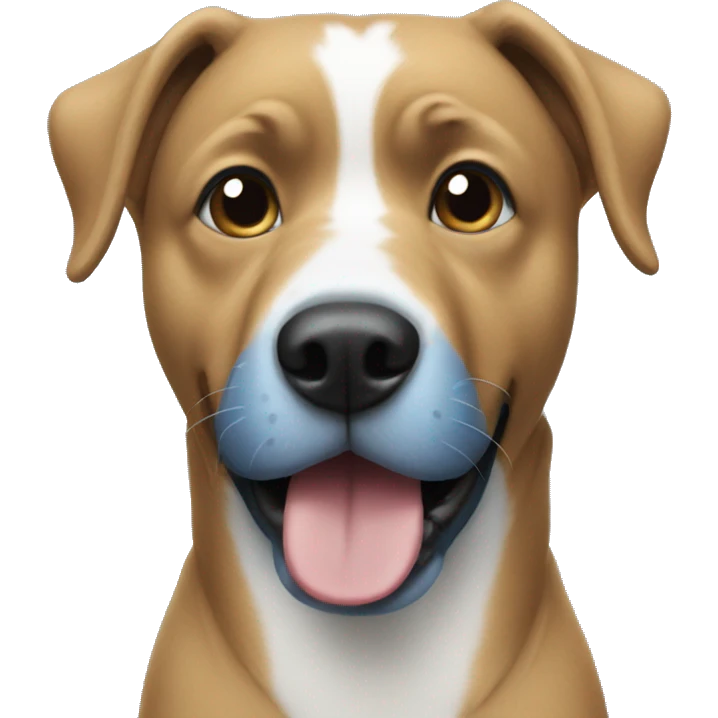 Blue dog  emoji
