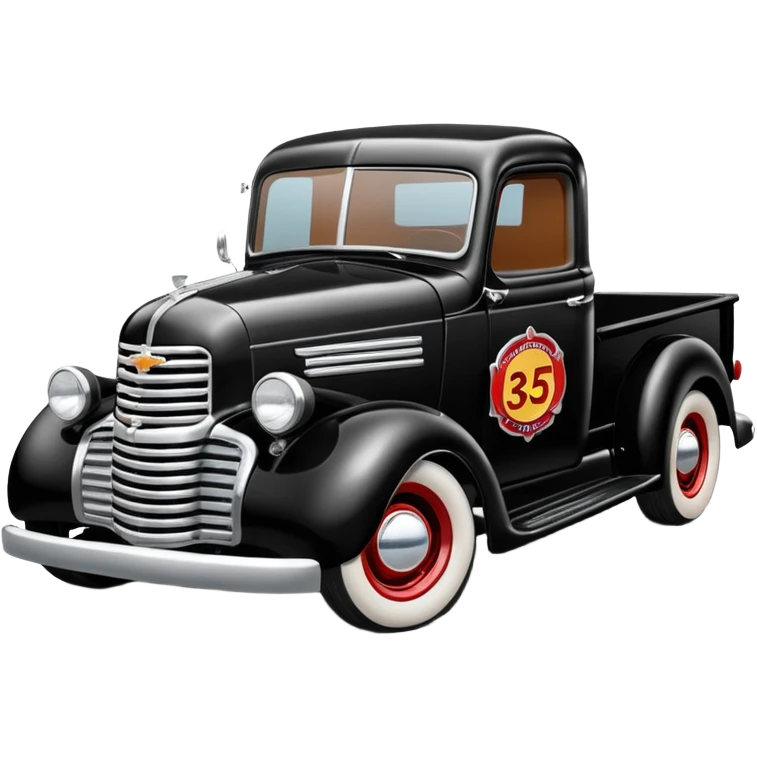 Standard Oil drag racing 35 Chevy Rat truck hot rod  emoji