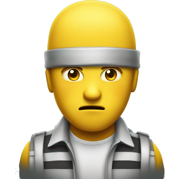Yellow  suspicious emoji emoji