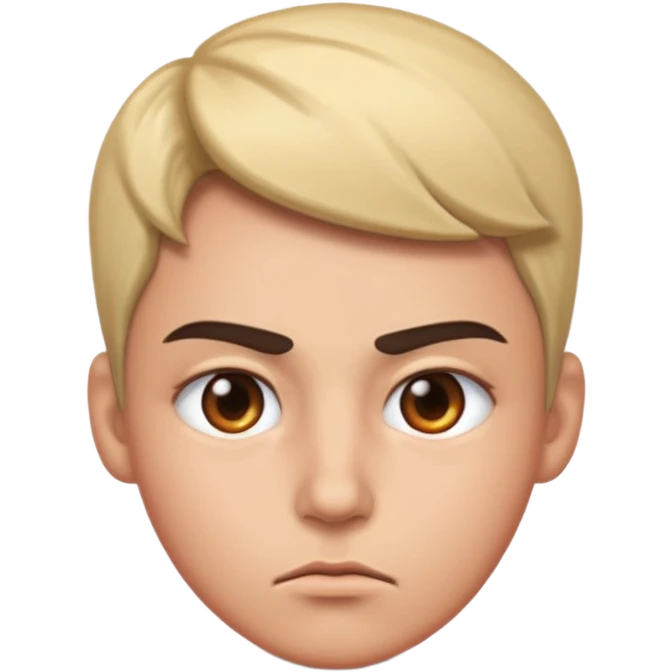 Bombastic side eye emoji