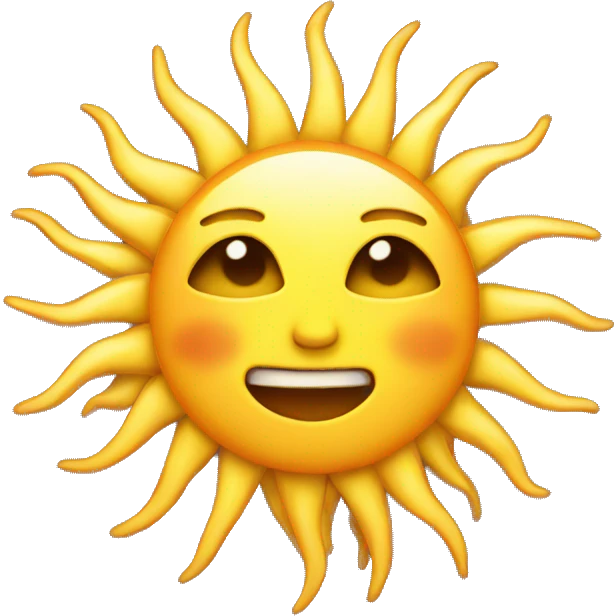 sun  emoji