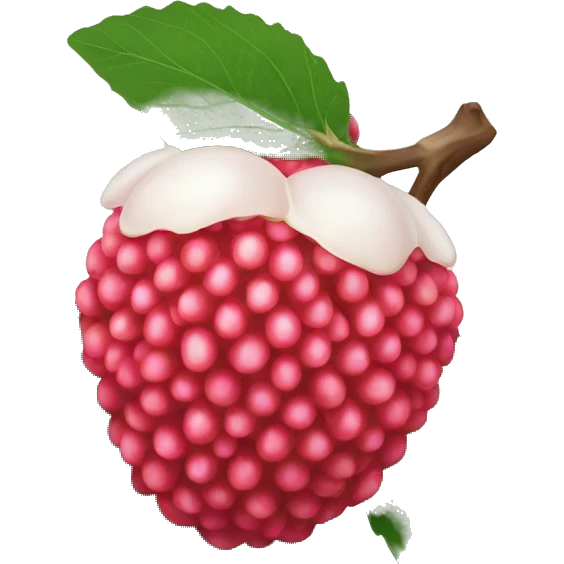 lychee emoji