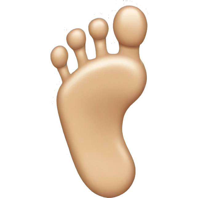 foot emoji