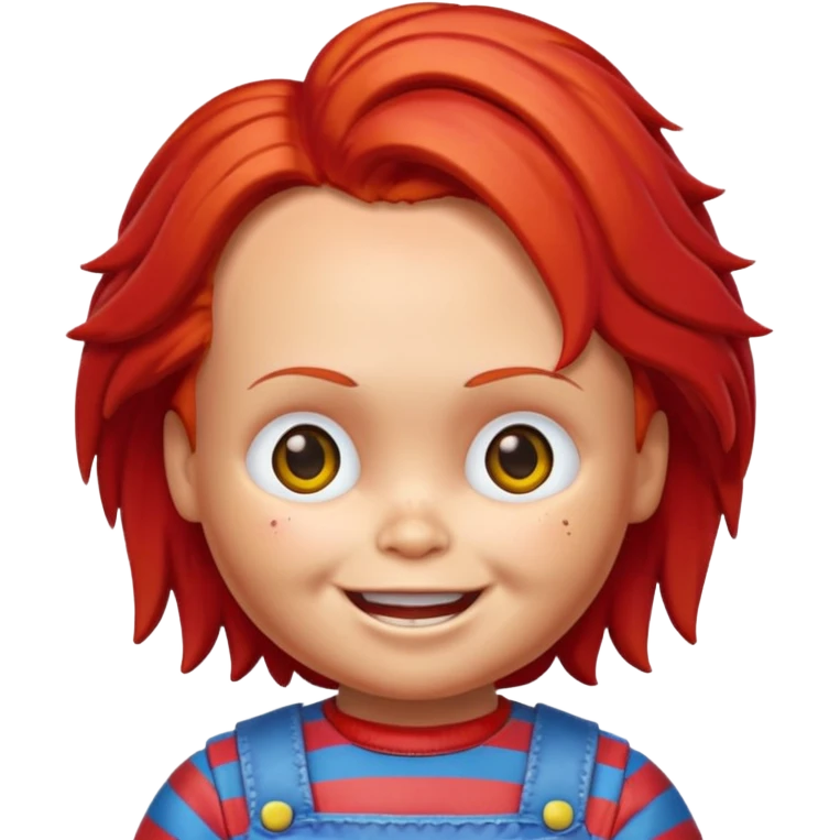 Un emojin de chuky emoji