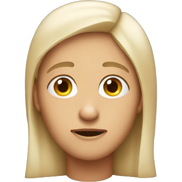 Person giving a side eye look  emoji