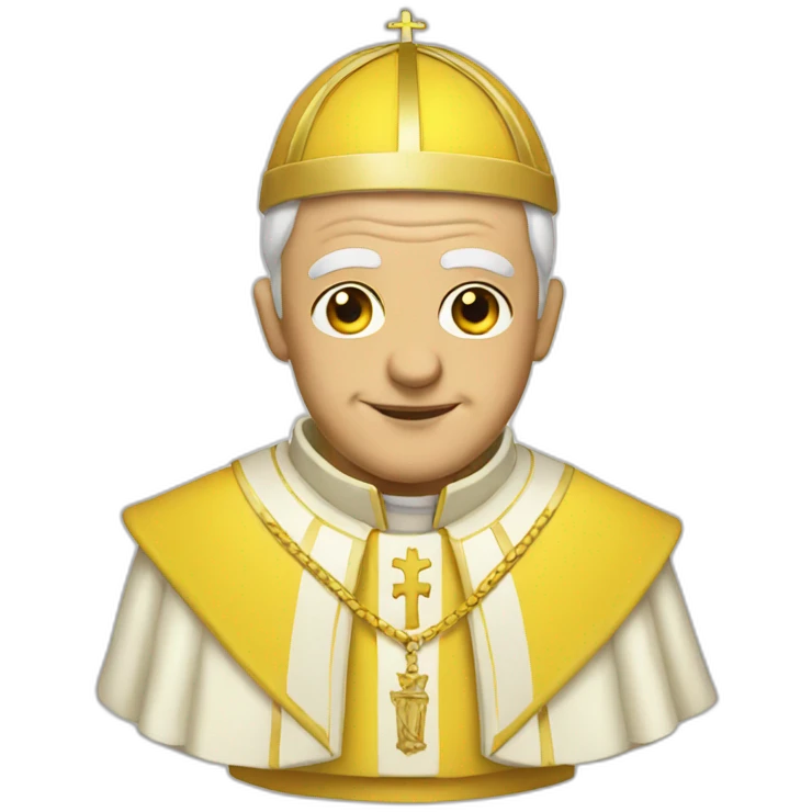 yellow-pope emoji