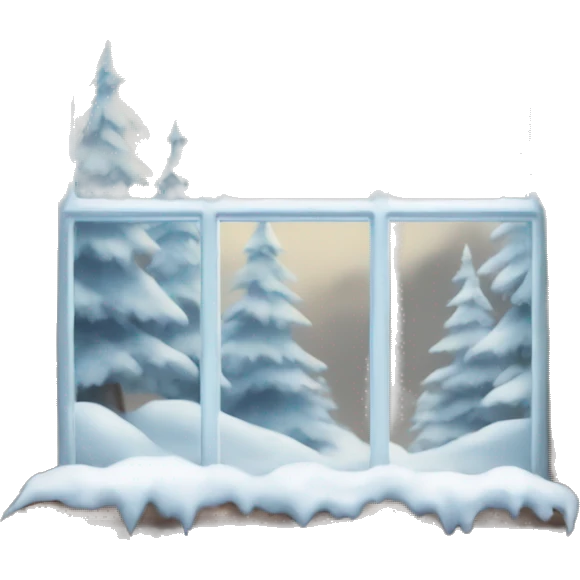 winter window emoji