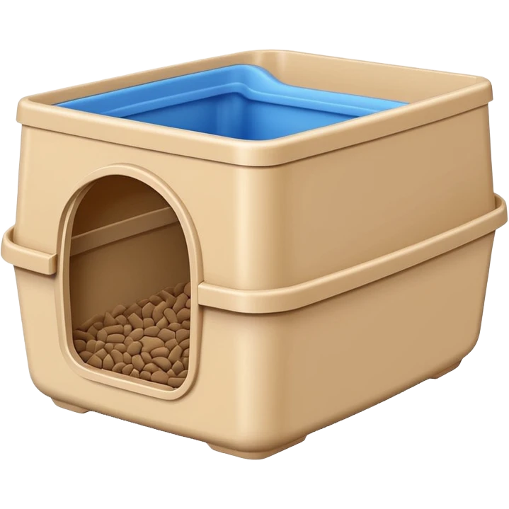 cat litter box emoji