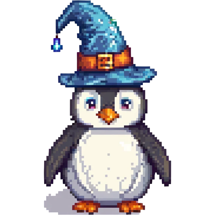penguin wizard emoji
