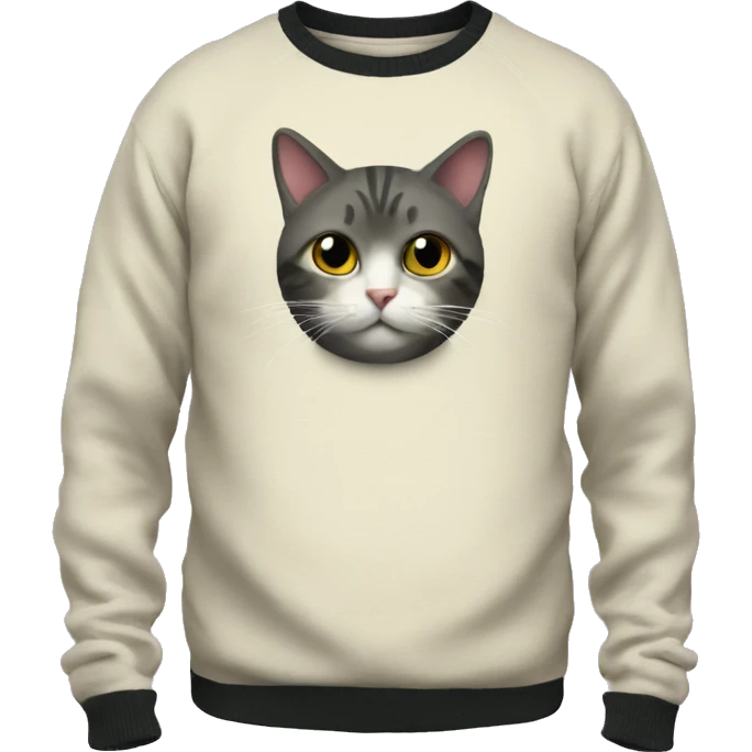 Cat sweater emoji