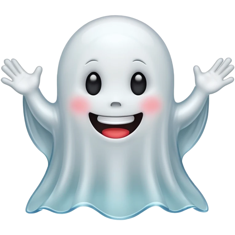 cute creepy ghost emoji