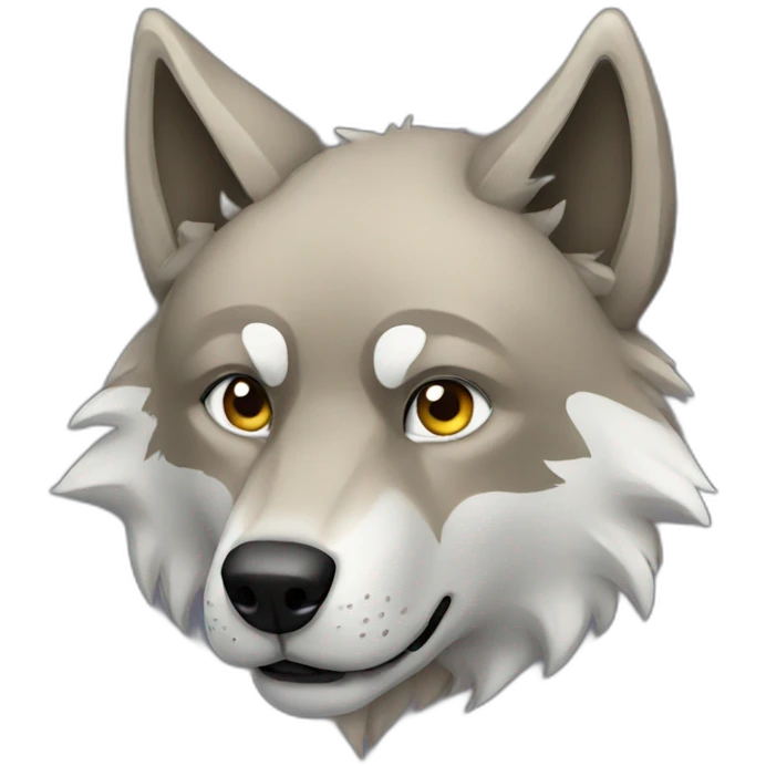 Wolf emoji