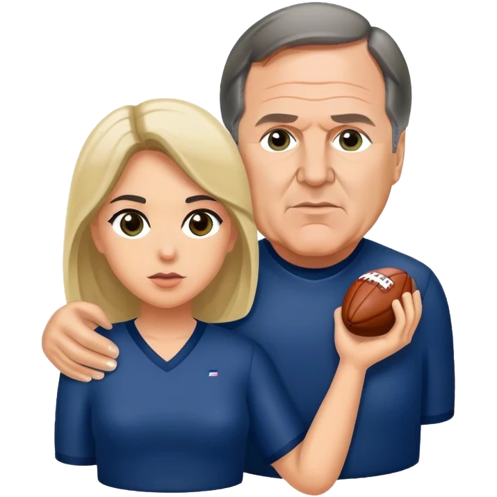 Bill belichick and his girlfriend emoji