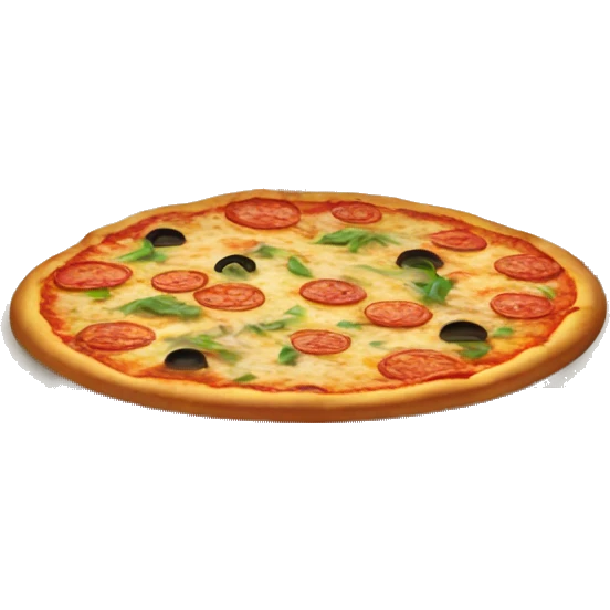 Beach bar pizza emoji