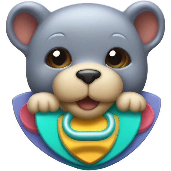 Baby binky emoji