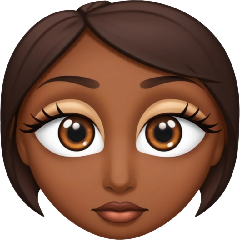 Eyes with kajal emoji
