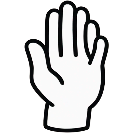 Eine minimalistische, schwarz-weiße Skizze: Eine kleine Hand, die am Ende in ein Feuerzeug übergeht. Aus dem Feuerzeug wächst eine zweite kleine Hand, die Ringe trägt. Klare, einfache Umrisse. emoji