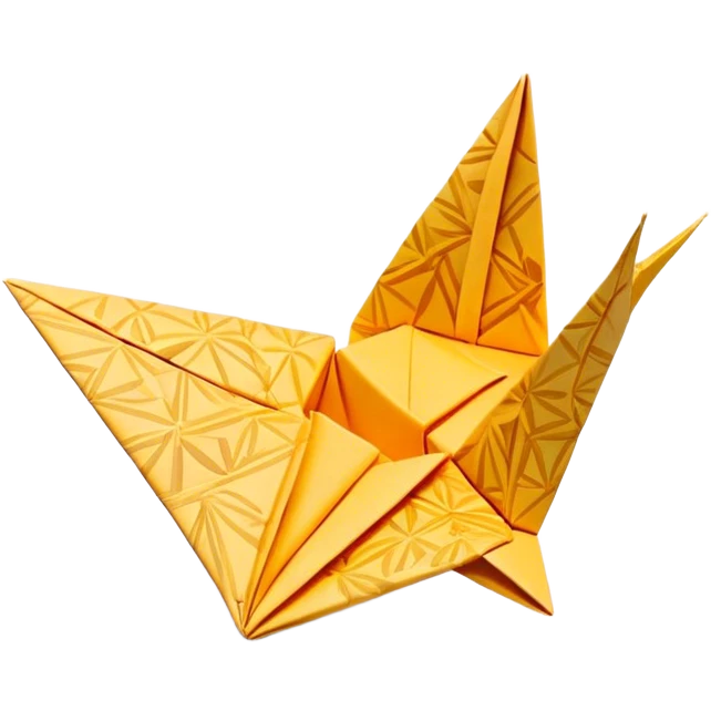 intricate origami  emoji