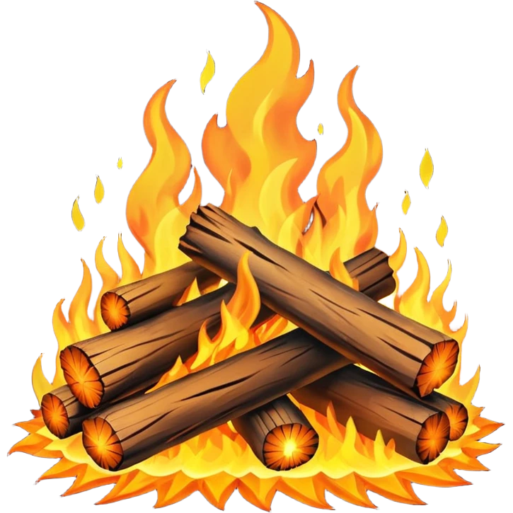 Campfire emoji