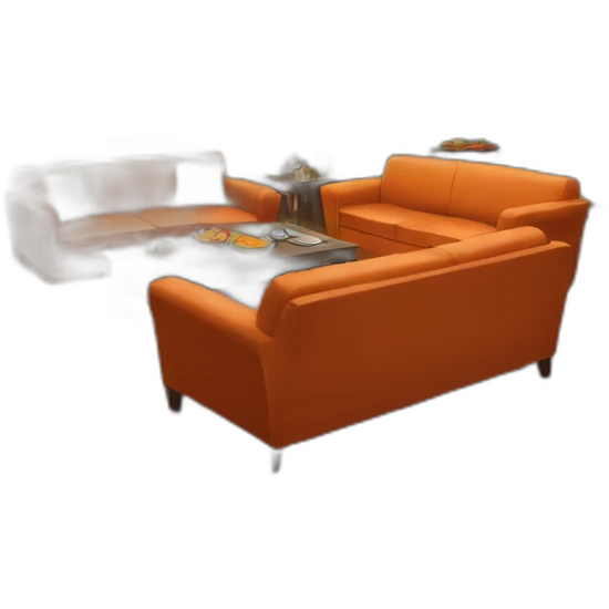 Hyper realistic central perk emoji