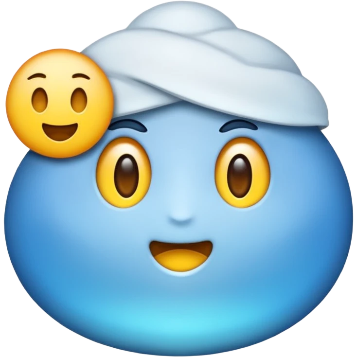 물방울이 터지는 화산 emoji