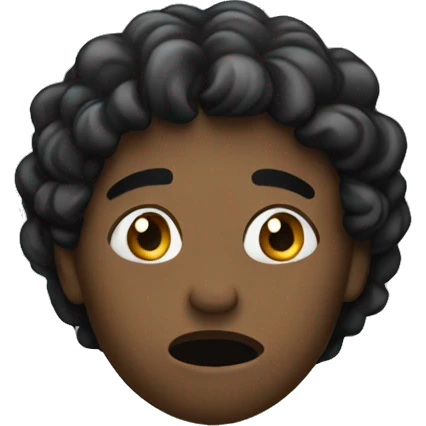 a heart broken black emoji
