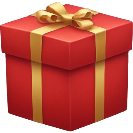 RED GIFTBOX emoji