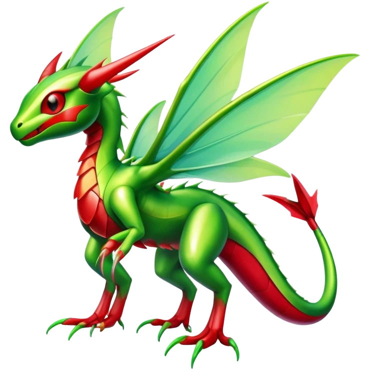 Shiny Exotic Flygon-Scyther-Hybrid-Creature emoji