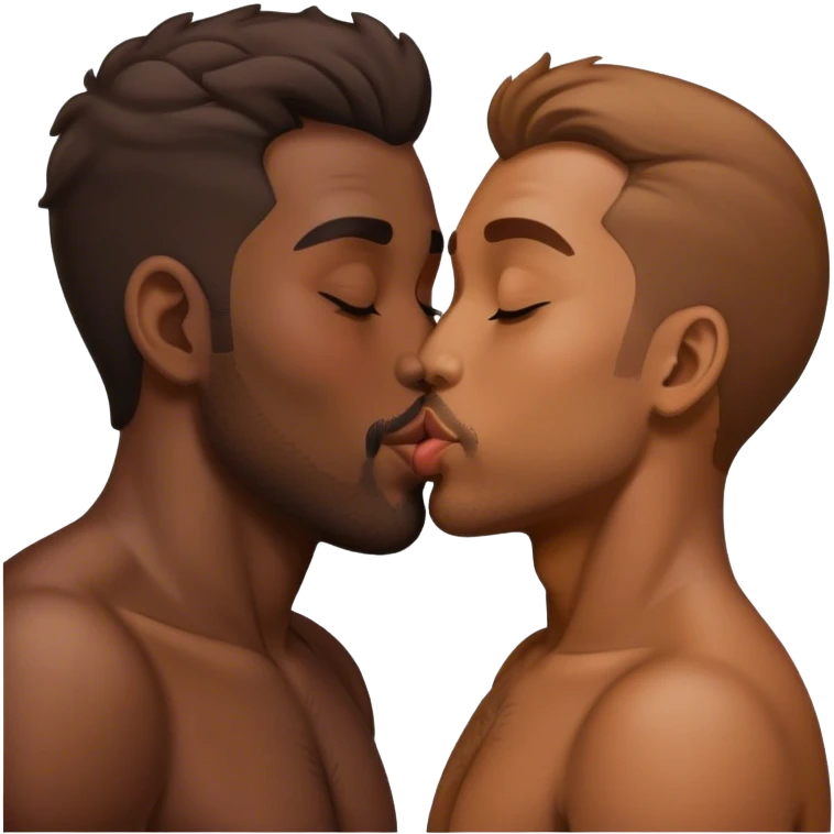 Drake kissing drake emoji