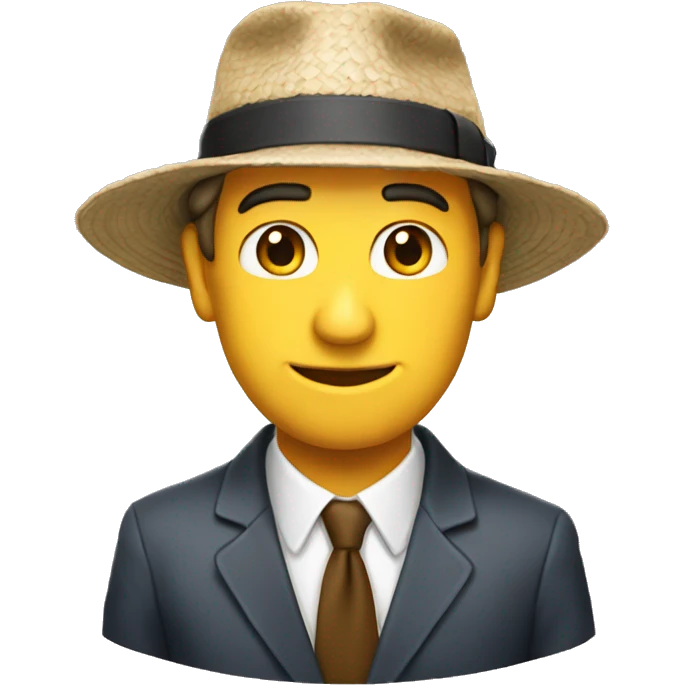 Greg hellfey wearing hat emoji