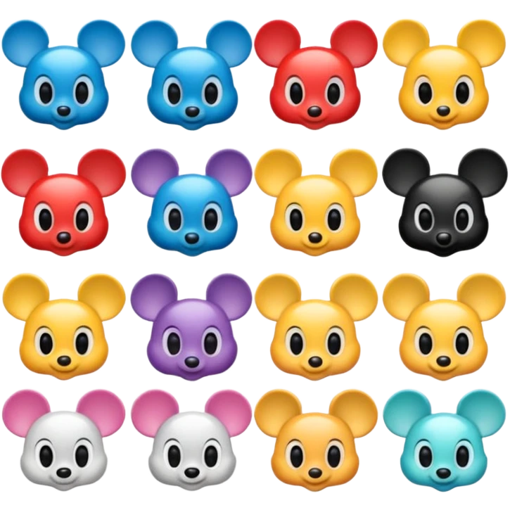 Orejas Disney muy originales solo las orejas emoji