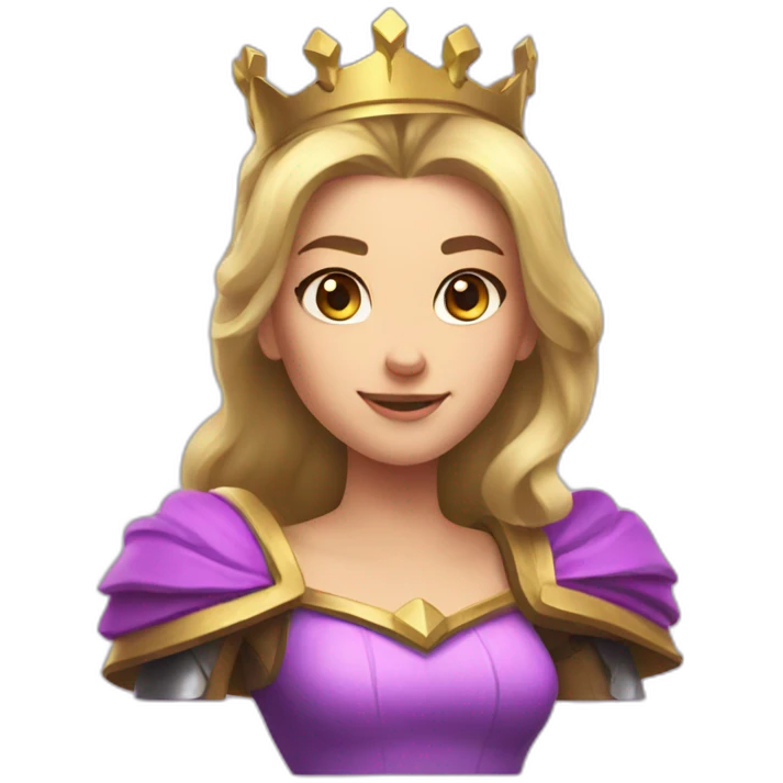 Clash royale princess emoji