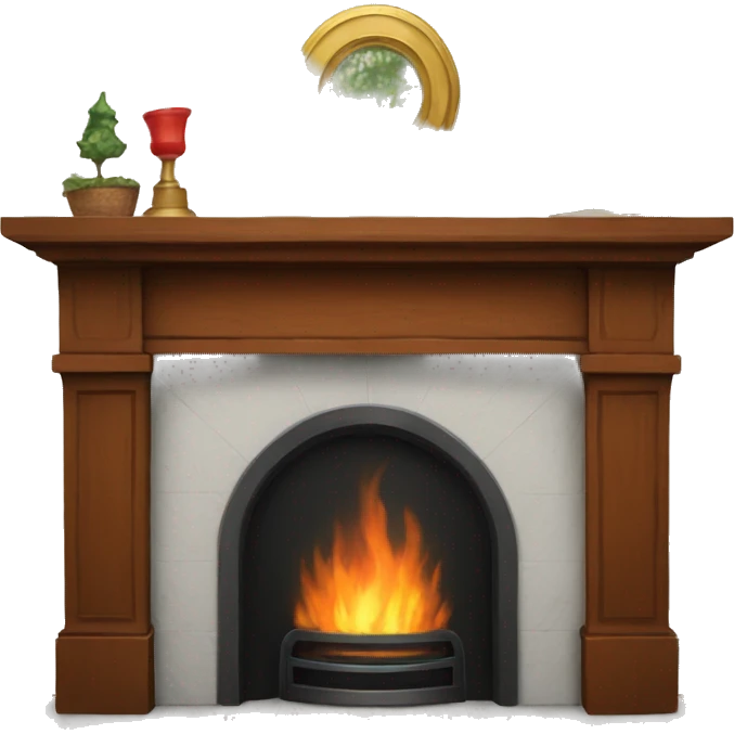 fireplace mantle emoji