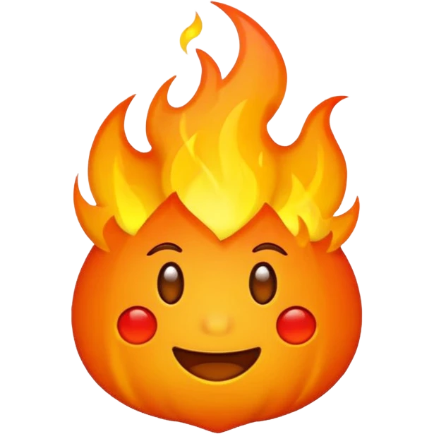 you want the ZWJ embedded inside the fire emoji emoji