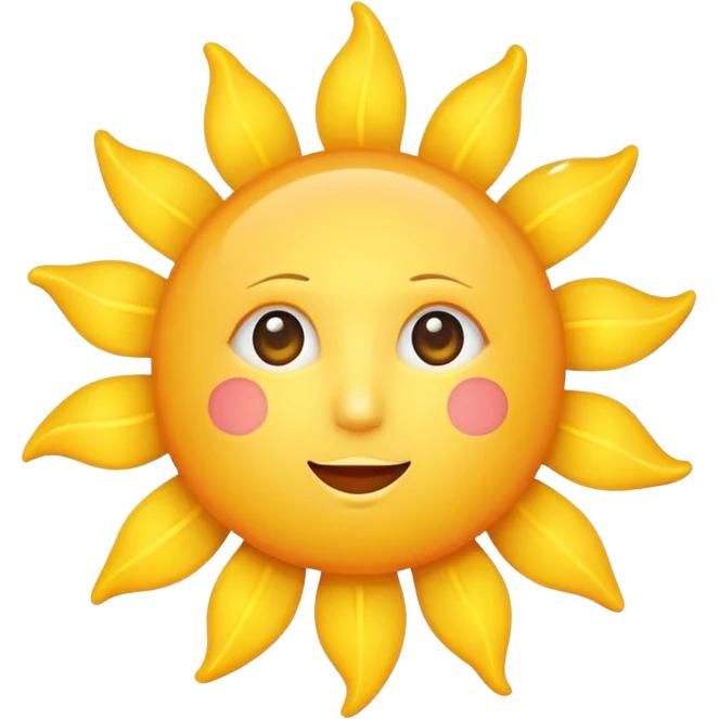 sol con signo de pregunta emoji
