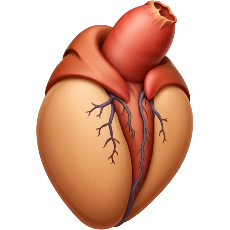 A lifelike penis emoji