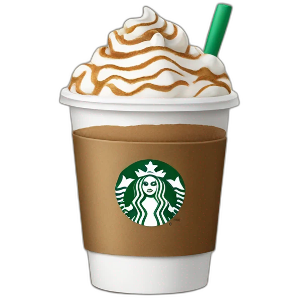 Starbucks coffee emoji