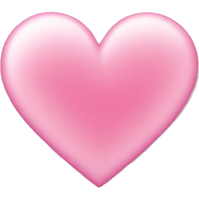 Pink heart emoji
