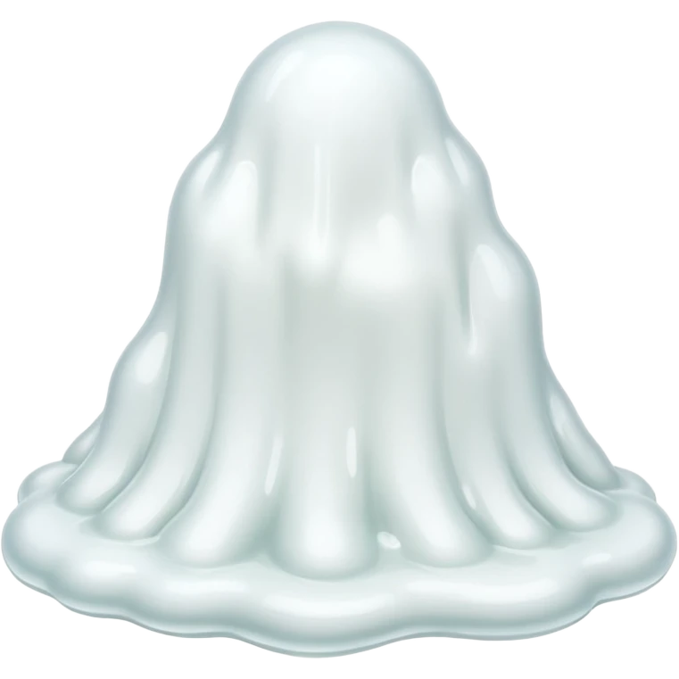 white slime emoji