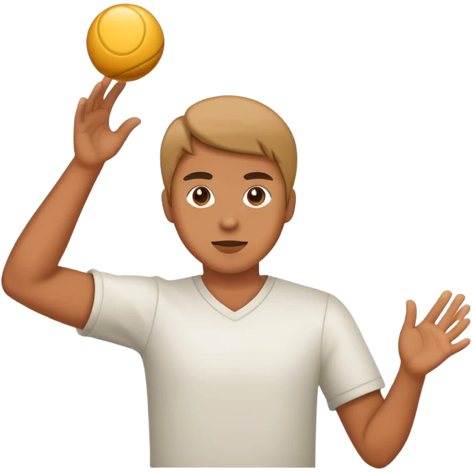 person throwing an object emoji