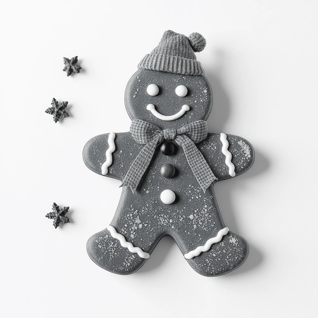gingerbread man emoji