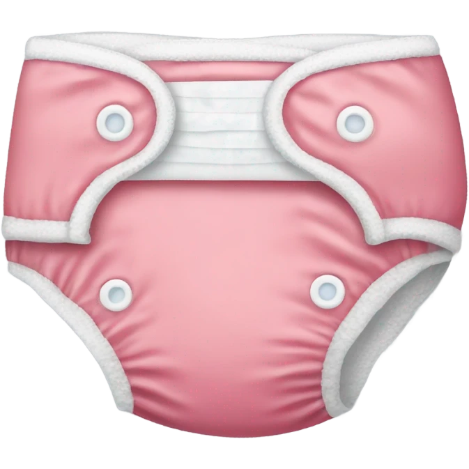 Plastic diaper underwear panty emoji
