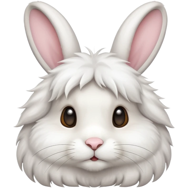 fluffy rabbit emoji