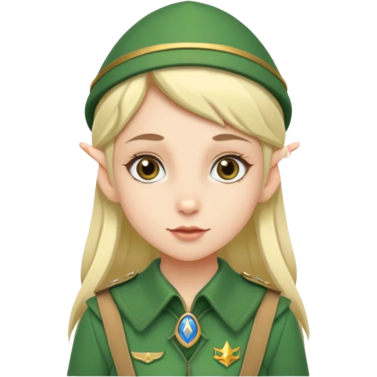 scouts girl elf emoji
