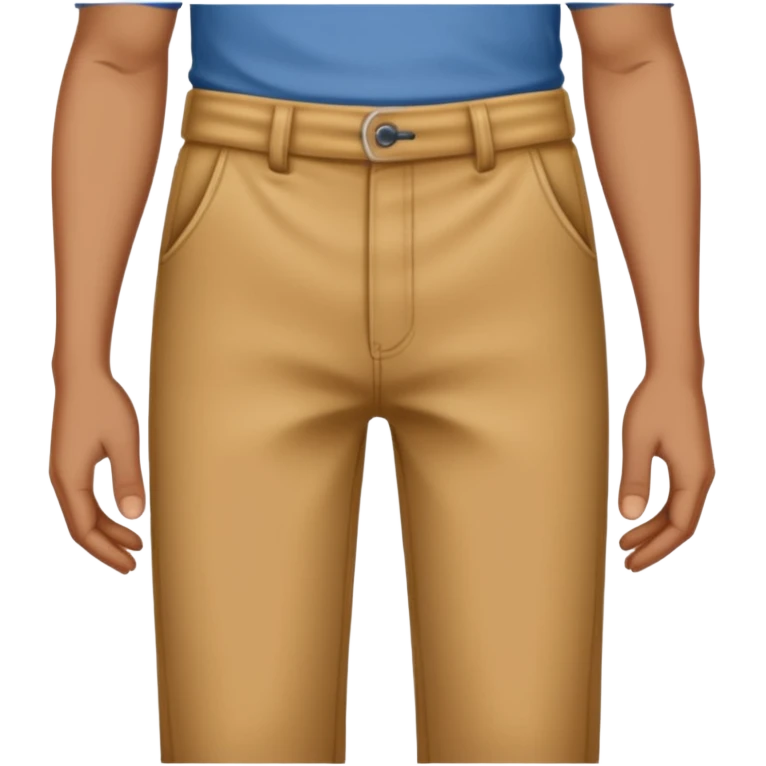 Disrobing of pants emoji