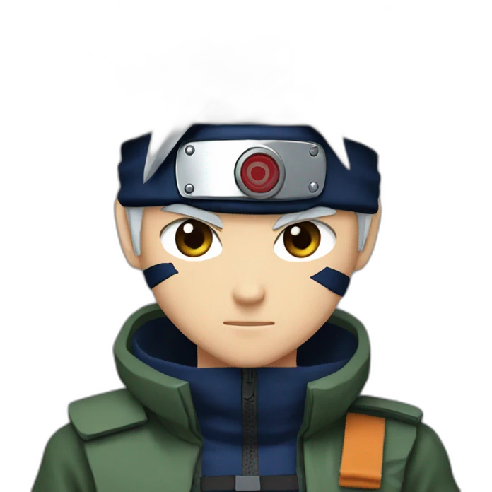 Kakashi WOth sharingan emoji