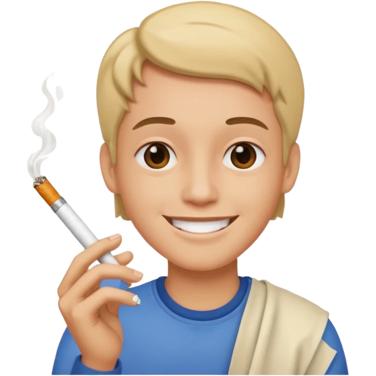 Peux tu me faire un fumeur de joint  emoji