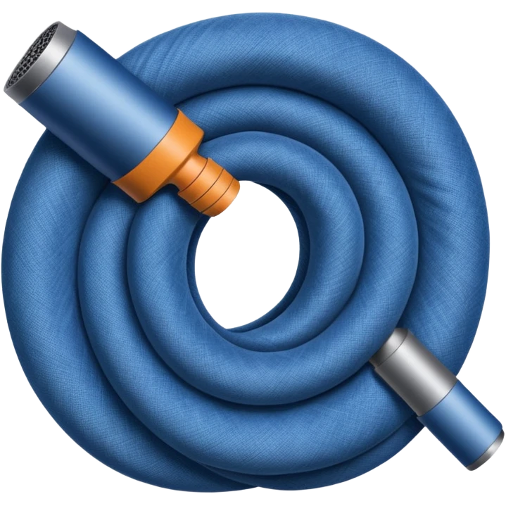 Denim Dyson airwrap for the hair emoji